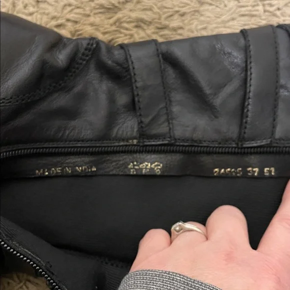 Roberto Vianni | Black | Leather | Buckle |Boots | Size 37 | Made in India - Picture 9 of 16